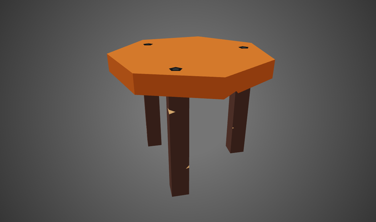Stool - Free 3D Model By Armory_3D - Poly Pizza
