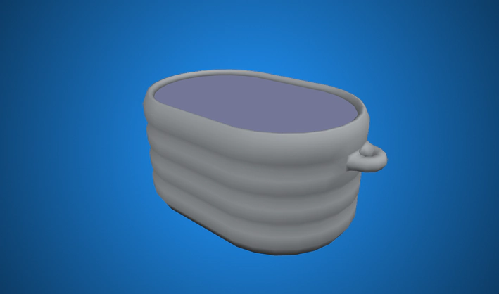 Metal Tub