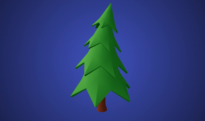 Leaning Tree