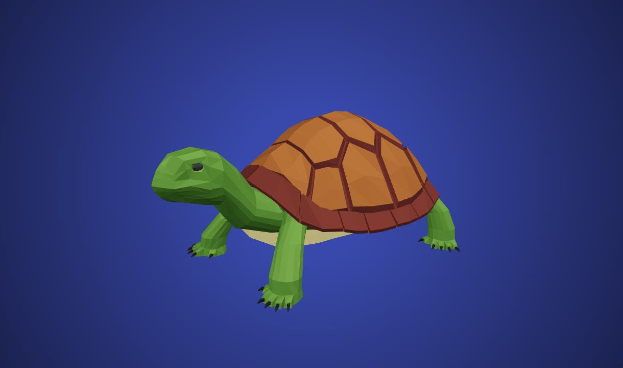 Turtle - Free 3D Model By Poly by Google - Poly Pizza