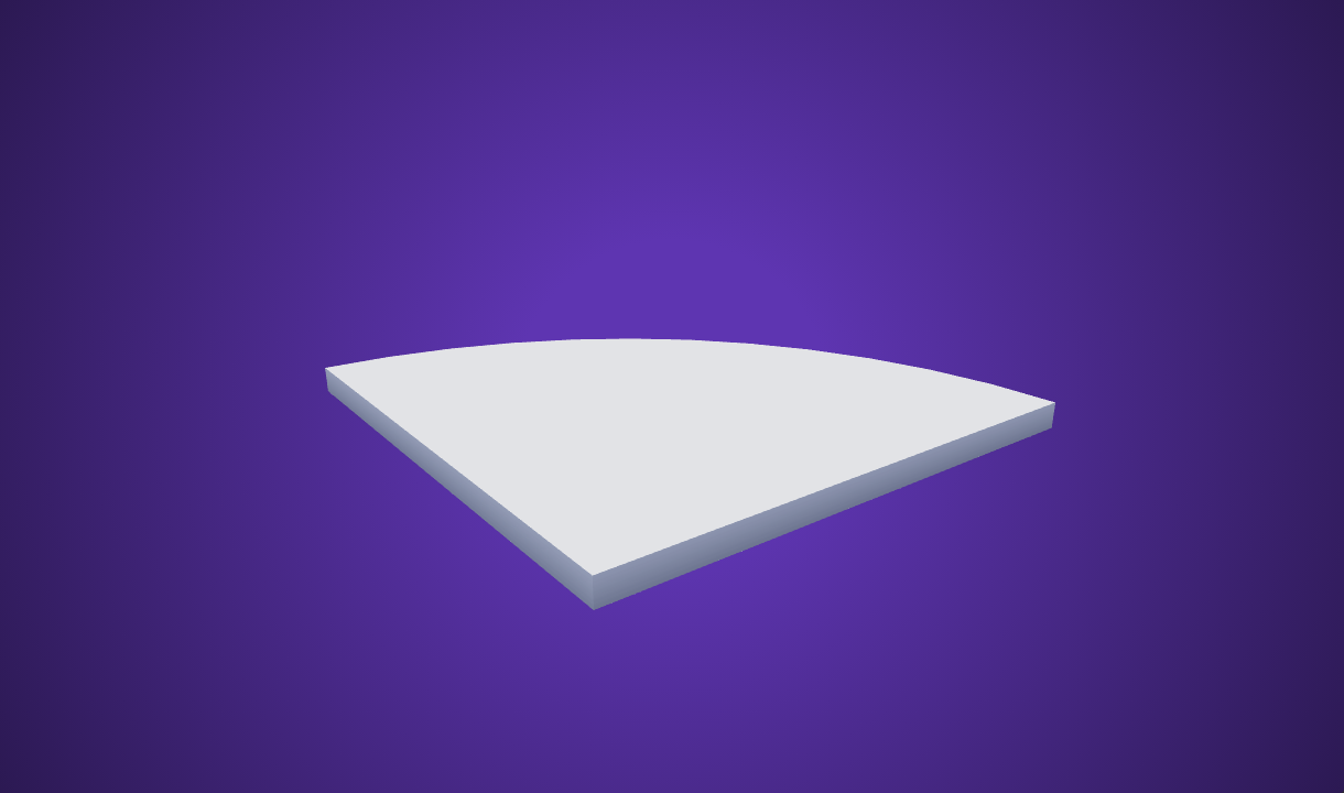 Floor Corner Round - Free 3D Model By Kenney - Poly Pizza