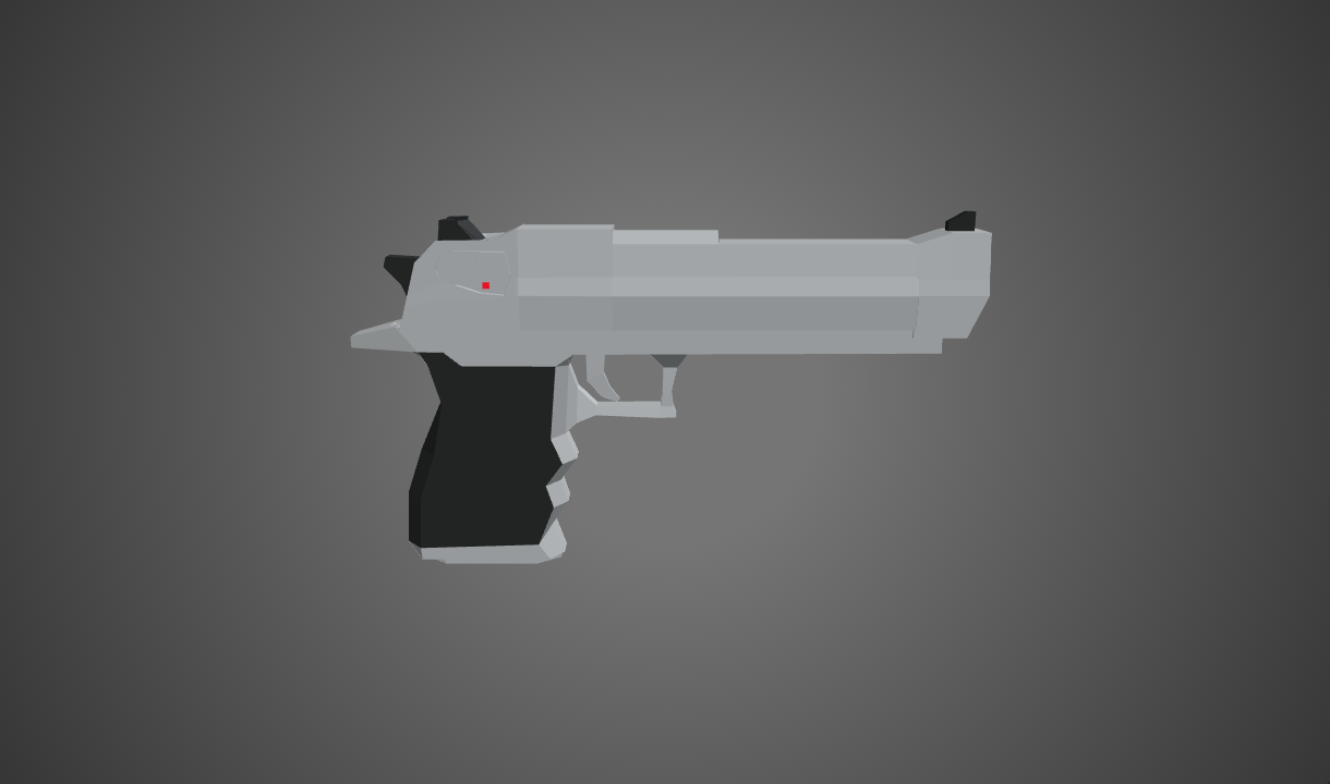 Desert Eagle - Free 3D Model By AdamKokrito - Poly Pizza