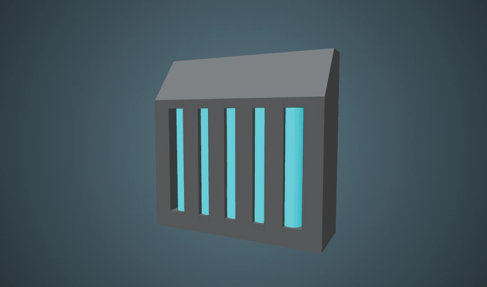 Sci Fi Wall Power Cell
