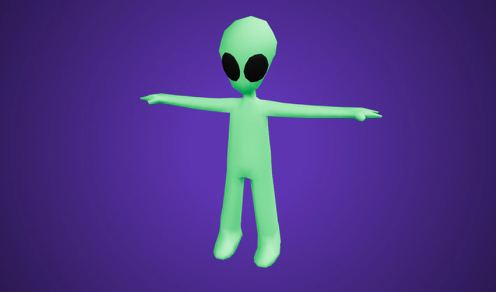 Alien creature