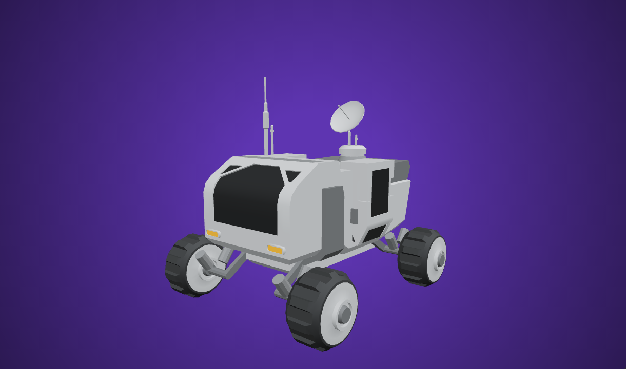 Rover - Free 3D Model By Quaternius - Poly Pizza