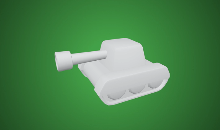 Cartoon tank