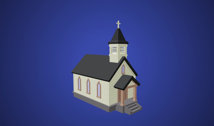 Carpenter Gothic Church