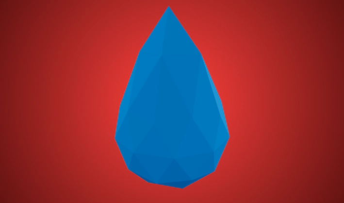 Drop water