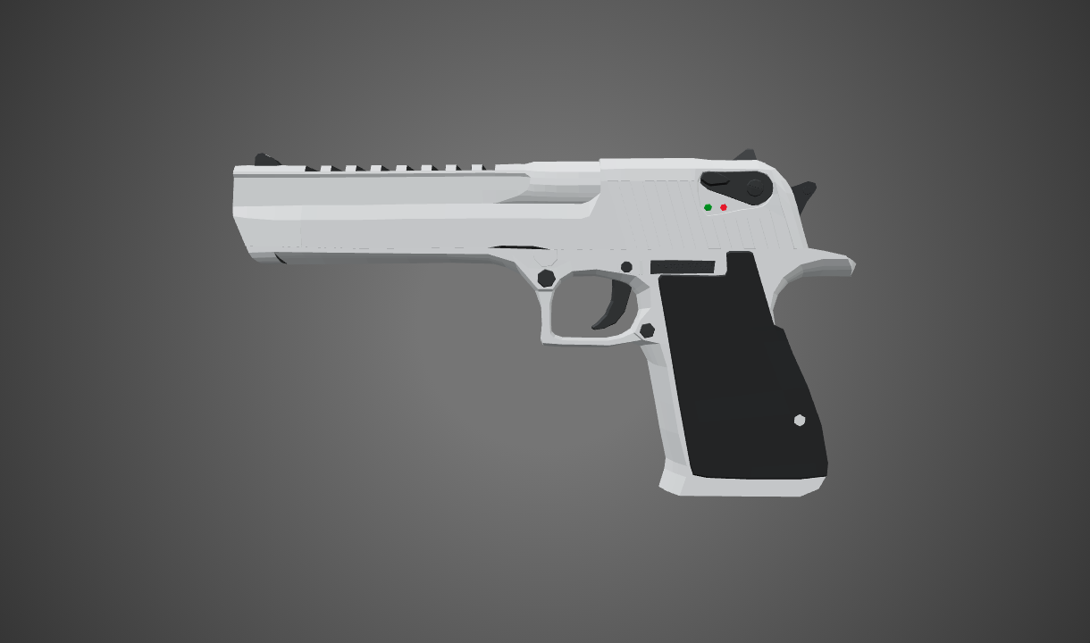 Rigged Desert Eagle - Free 3D Model By PuKkBuMXDD - Poly Pizza
