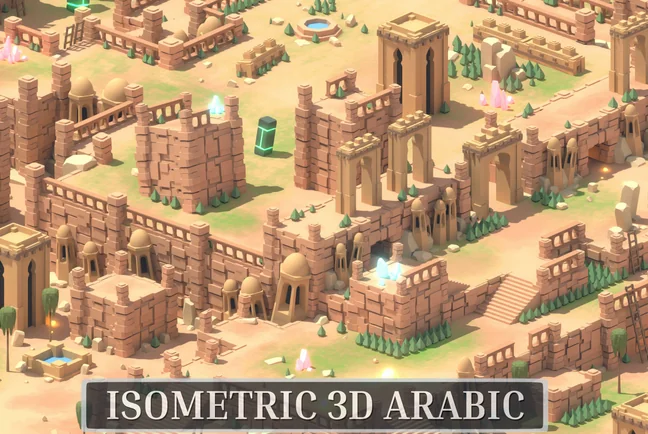 ISOMETRIC 3D - Arabic