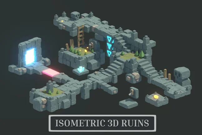 ISOMETRIC 3D - Ruins