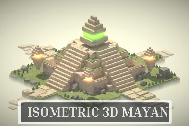 ISOMETRIC 3D - Mayan