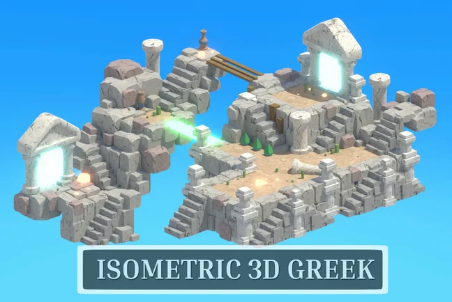 ISOMETRIC 3D - Greek
