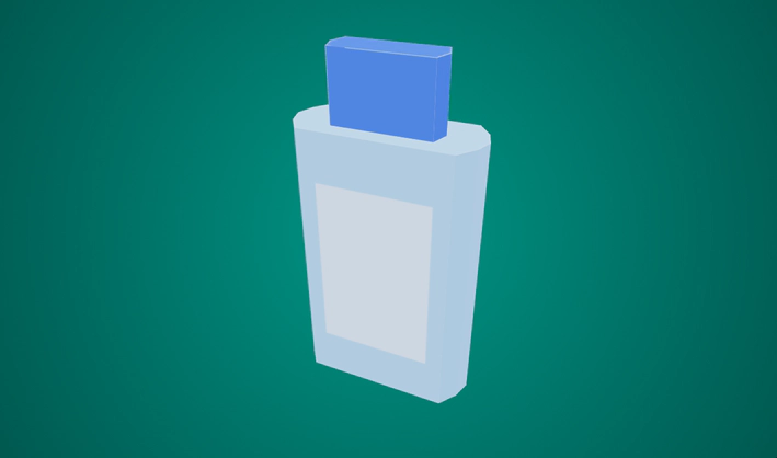 Shampoo Bottle Variant A