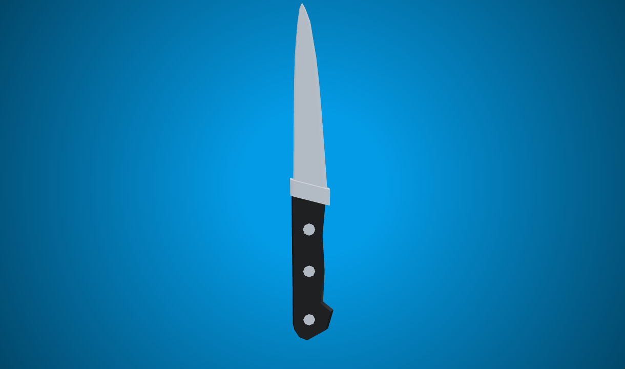 Paring Knife - Free 3D Model By MilkAndBanana - Poly Pizza