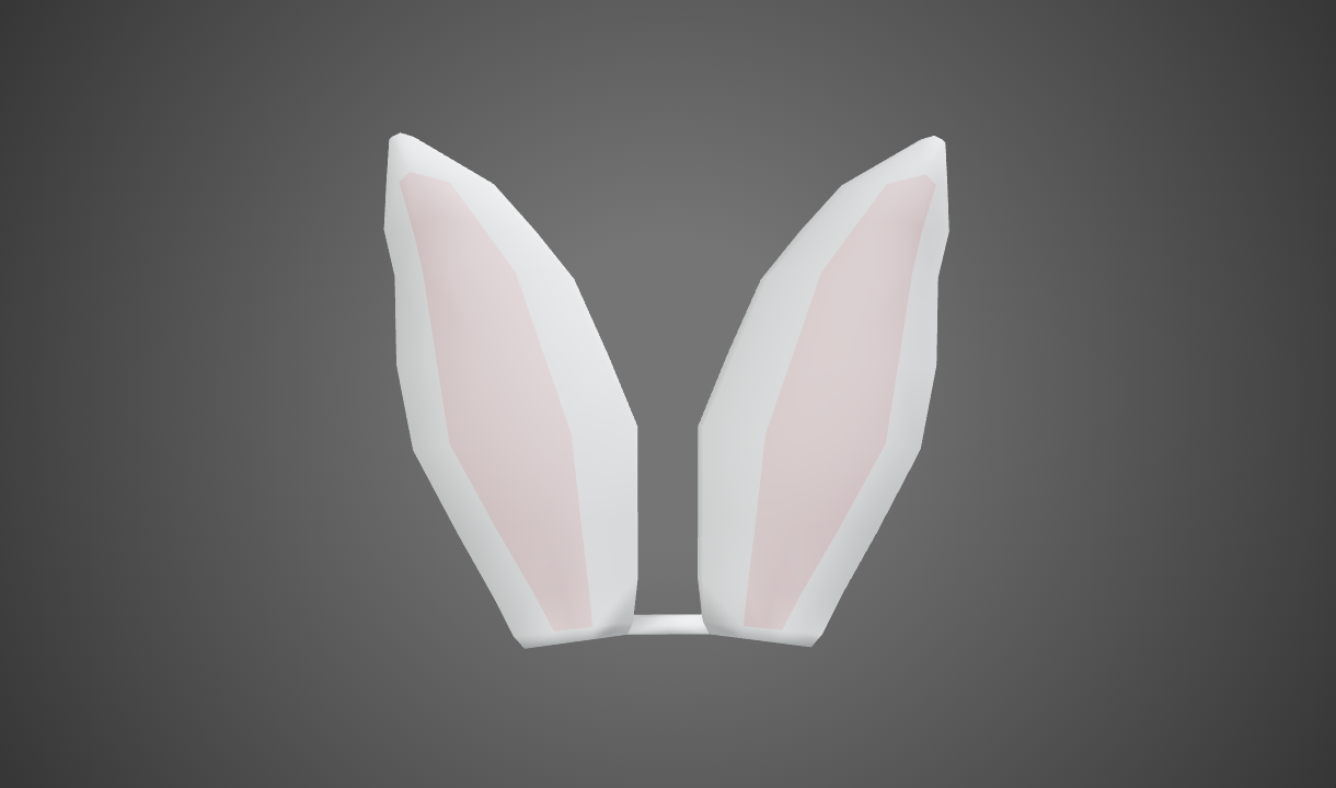 Bunny ears - Free 3D Model By Poly by Google - Poly Pizza