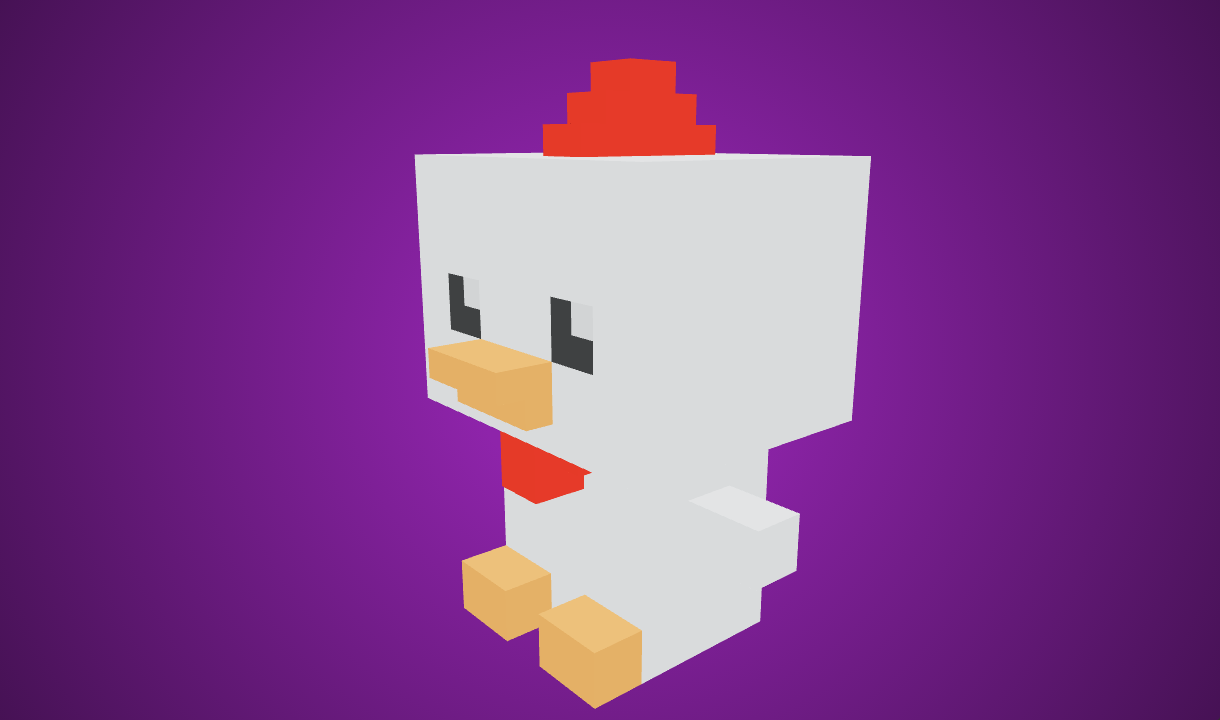 にわとり - Free 3D Model By Kenta Imai - Poly Pizza